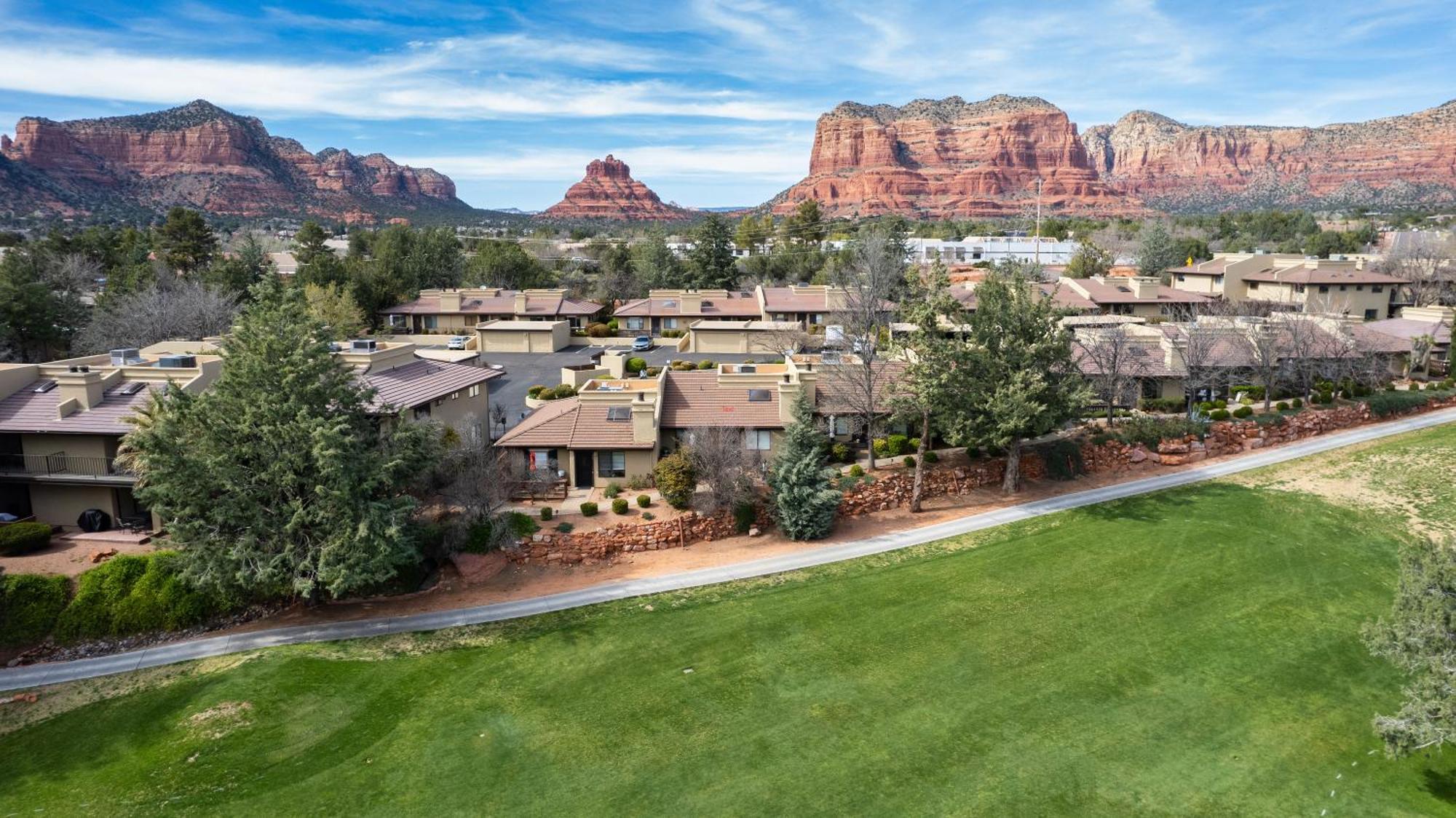 Stylish Townhome On Golf Course Red Rock View Sedona Buitenkant foto