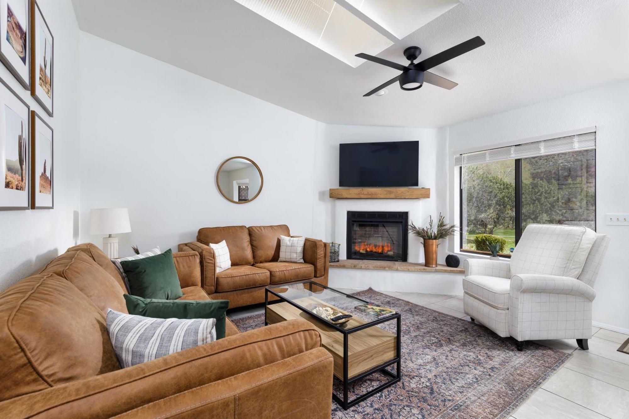 Stylish Townhome On Golf Course Red Rock View Sedona Buitenkant foto